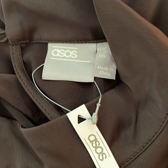 ASOS Faux Crocodile Dress Size 2 NWT - Picture 9 of 13